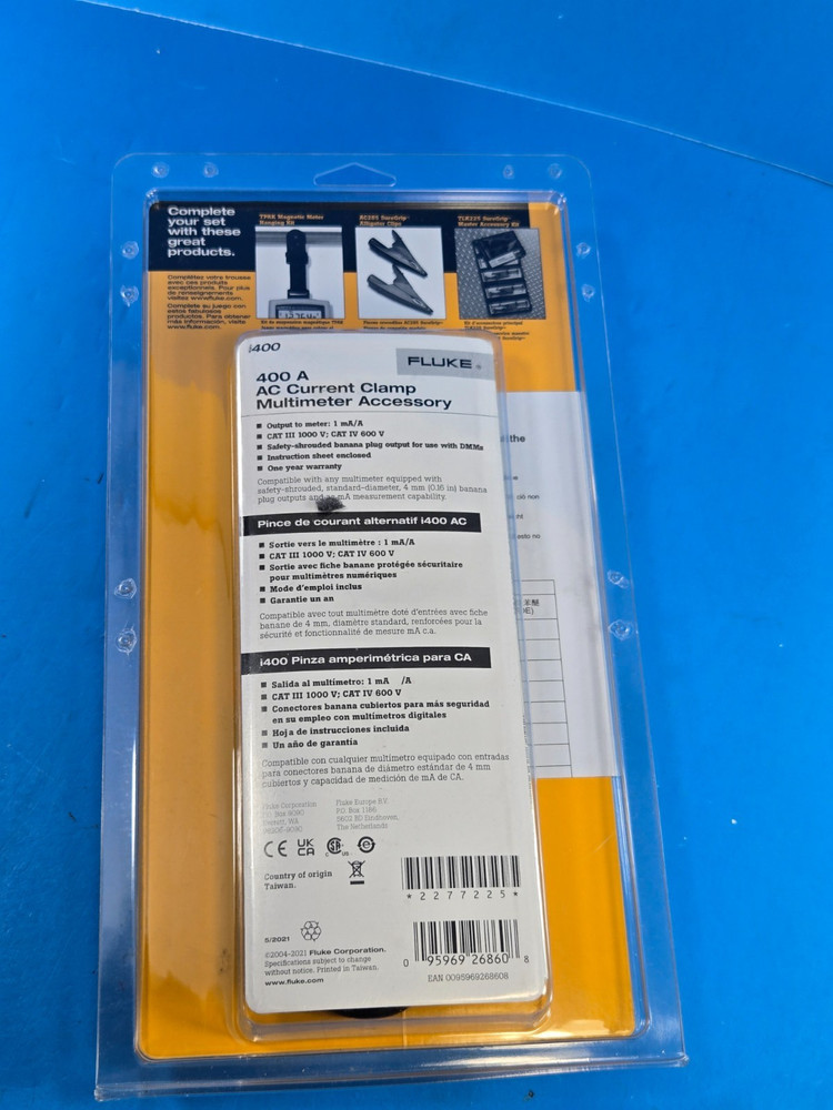 Fluke i400 AC Current Clamp Multimeter Accessory