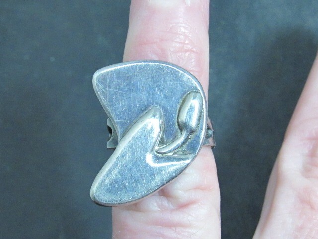 artisan sterling silver ring