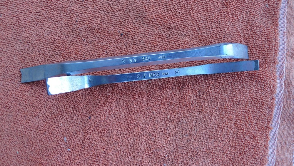 2 MAC BRAKE ADJUSTING SPOONS, S 7, S 53