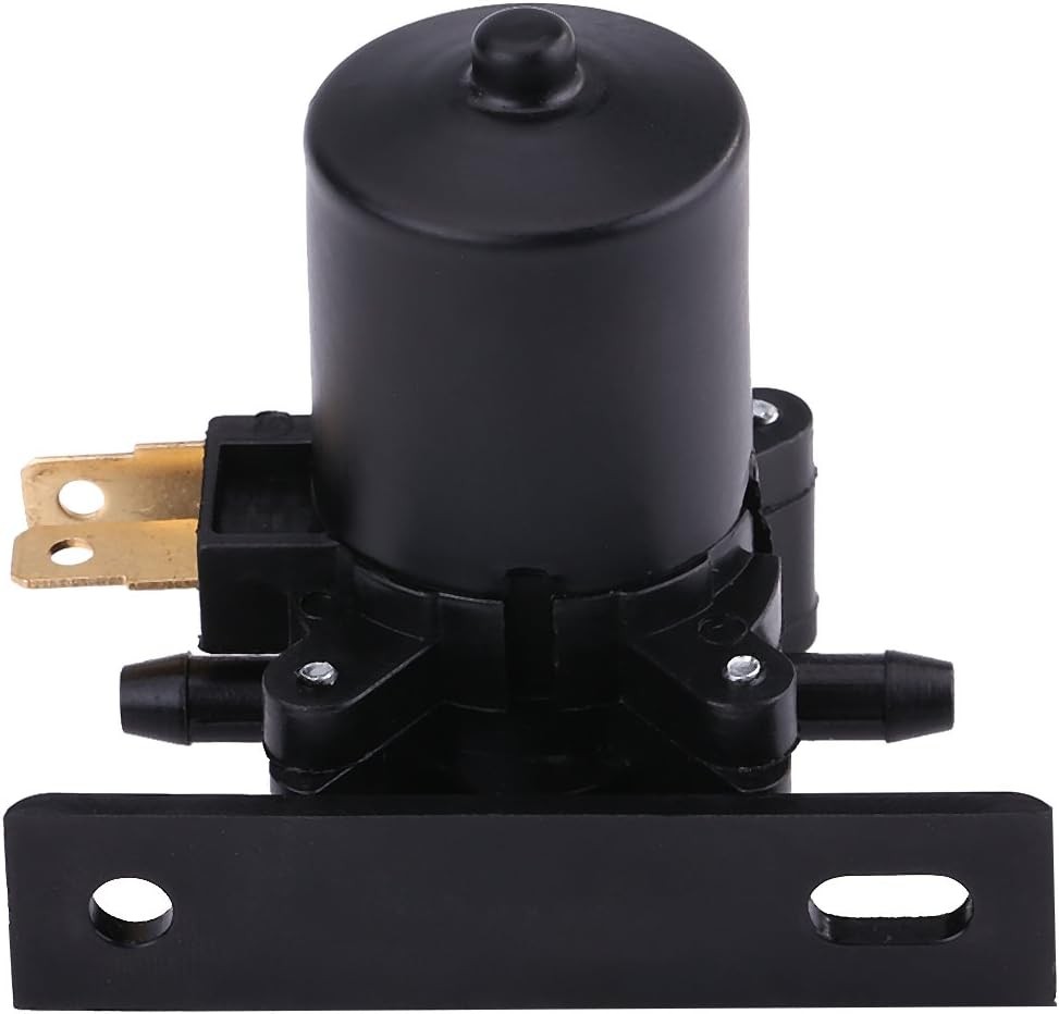 Windshield Washer Pump, 12V Windscreen Washer Pump Motor Universal Car Front Win