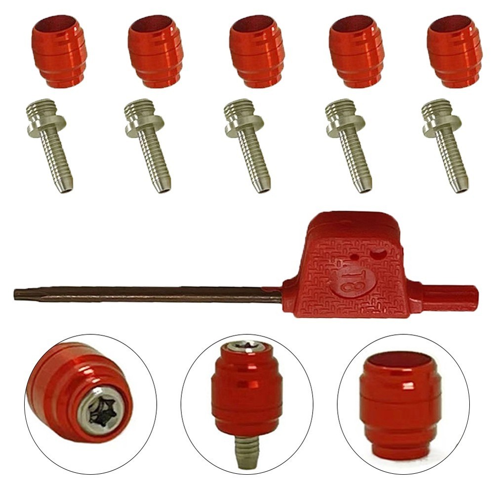Secure Installation Brake Oil Needle Olive Head Set for Precise Braking