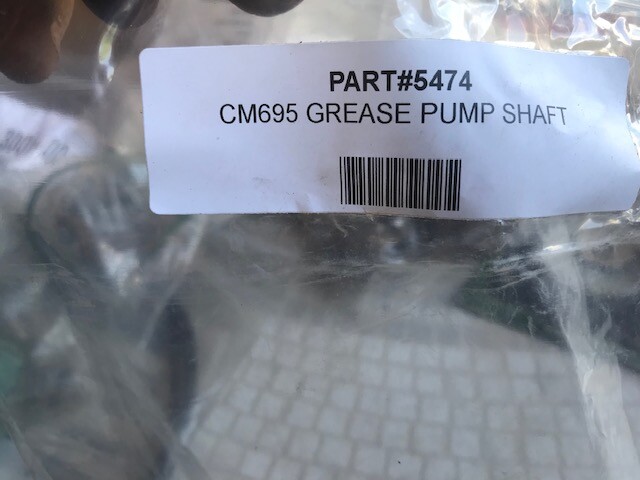 5474 CM695 GREASE PUMP SHAFT