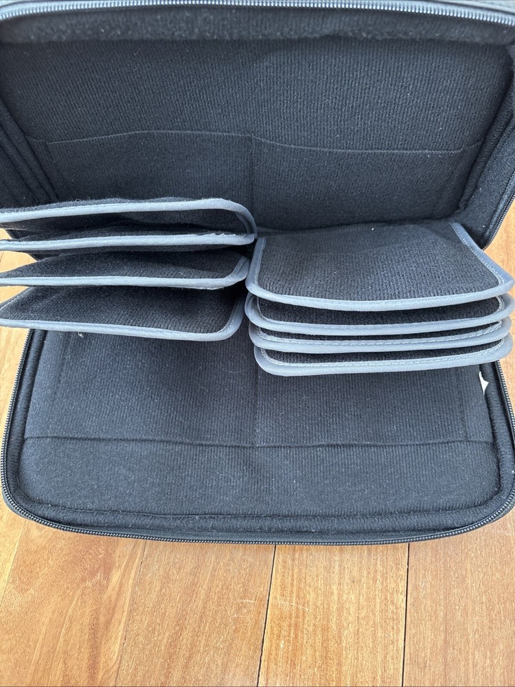 Discwasher Faux Leather Black CD Case