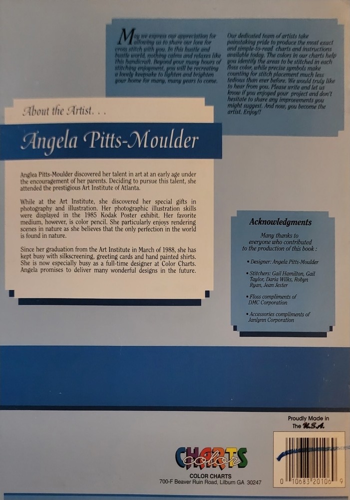 Fancy Frills Letters Boarders Sampler Cross Stitch Patterns By Color Charts