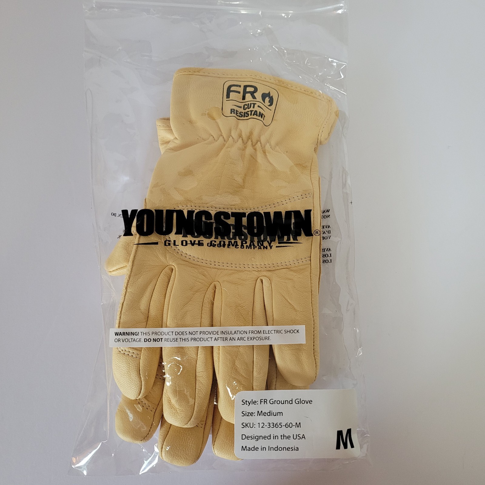 Youngstown Glove 12-3365-60-M Medium FR Ground Glove