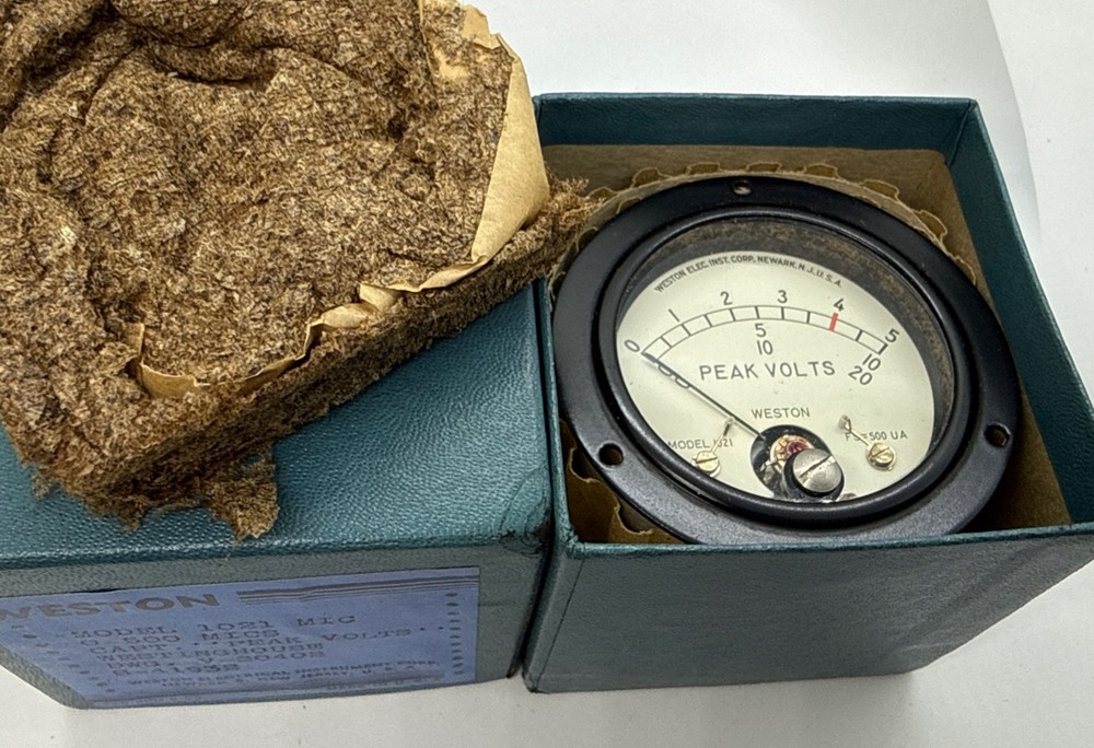 Weston Model 1021 Peak Volts Meter