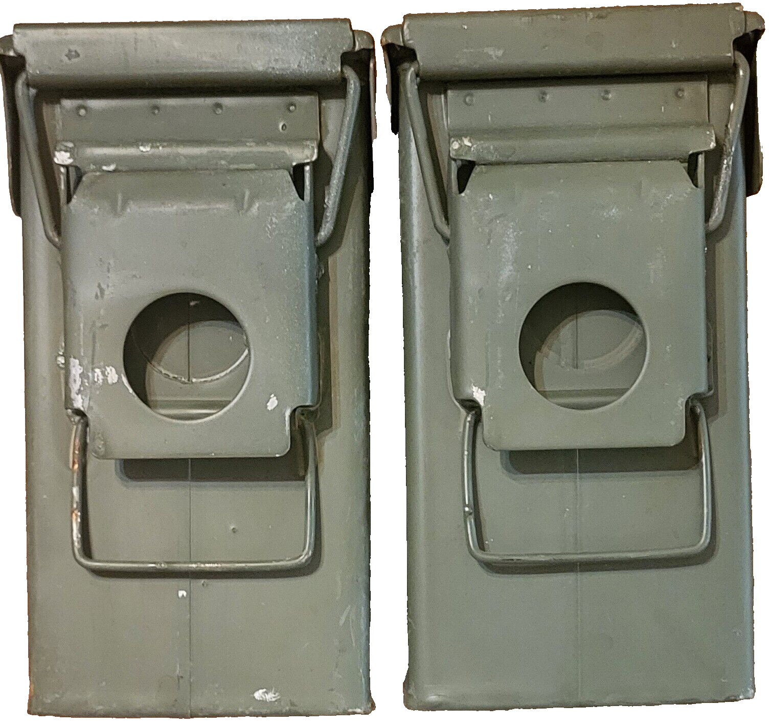 2 M19A1 .30 Cal 7.62x51mm Ammo Cans Excellent Condition