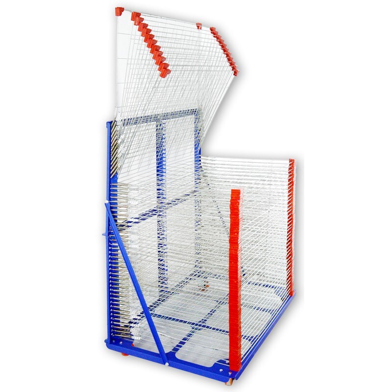 50 Layer Screen Drying Rack for Screen Printing Assembling Type Screen Organizer