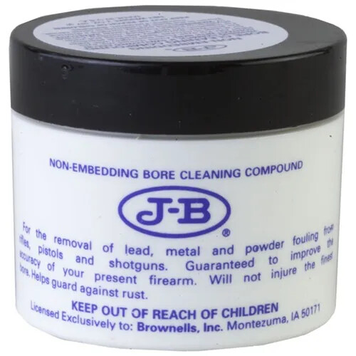 J-B Bore Cleaning Polishing Compound - Removes Non-Embedding Lead Residue 2oz