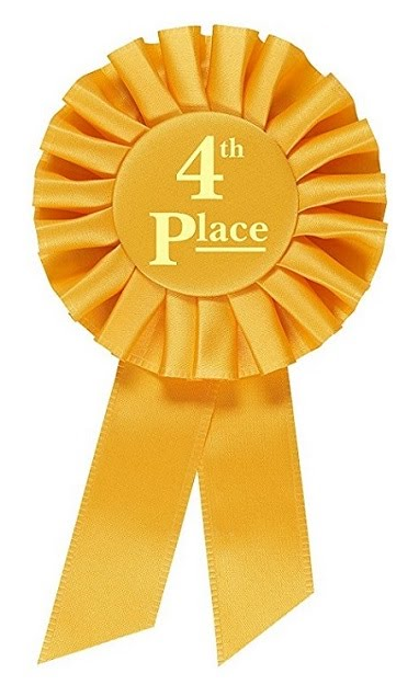 Rosette Premium Award Ribbons 1st 2nd 3rd 4th 5th Place Multipurpose Set