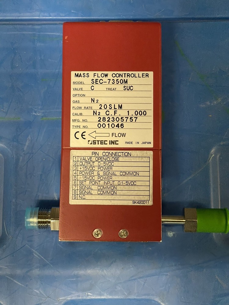 STEC SEC-7350M Mass Flow Controller N2 SUC