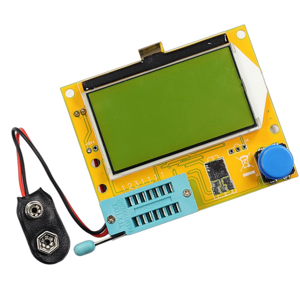 NEW All-in-1 LCD Component Tester Transistor Diode Capacitance ESR Meter Testing
