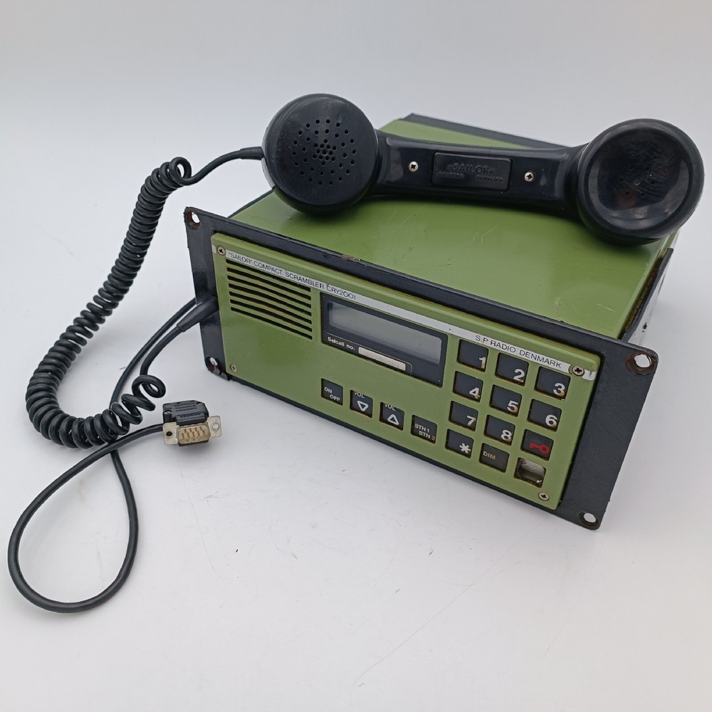 Sailor CRY2001 Synchronized Analog Compact HF Scrambler w/ Handset & Mount RT144