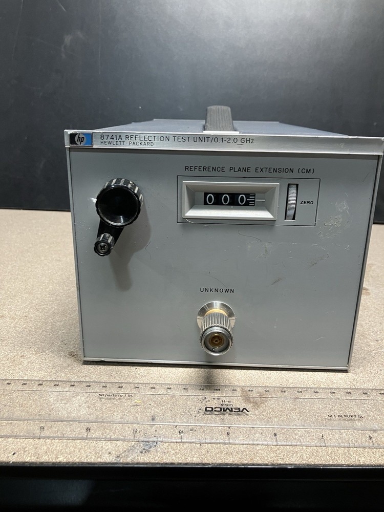HP Agilent Keysight 8741A Reflection Test Unit/ 0.1-2.0 GHz