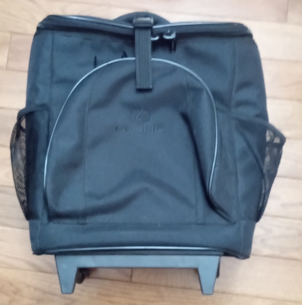 Lexus Insulated Cooler Trolley Black Backpack