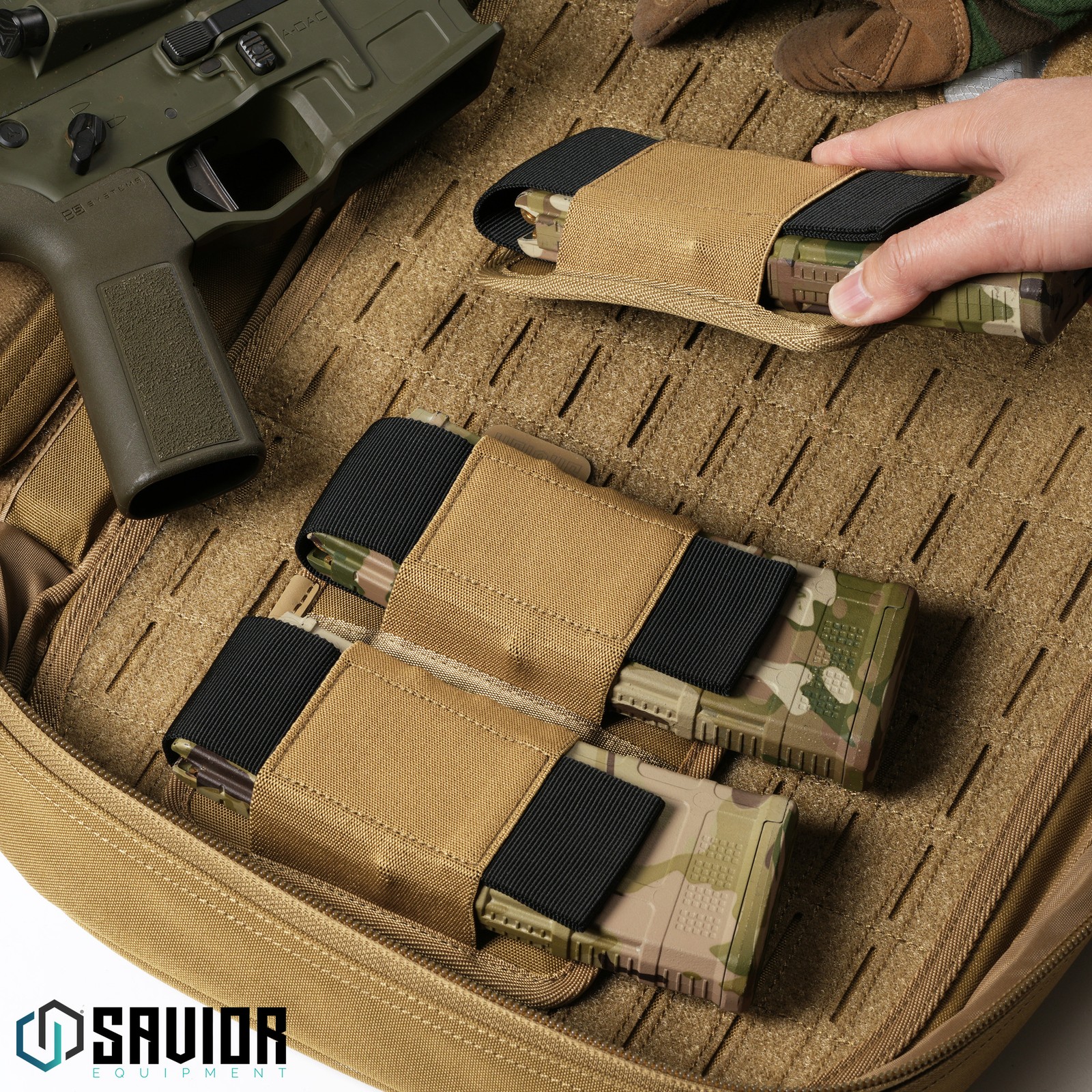 [TACTICAL]Savior Open-Top Single Rifle Mag Holder Carbine Magazine Pouch Carrier