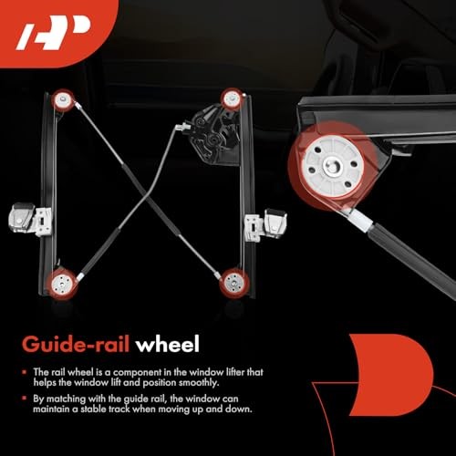 Power Electric Window Regulator Without Motor Compatible Front Passenger (RH)