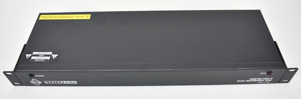 Pelco CM9760-CDU-T Rev A2 Matrix Code Distribution Unit RS-422 16-Channel