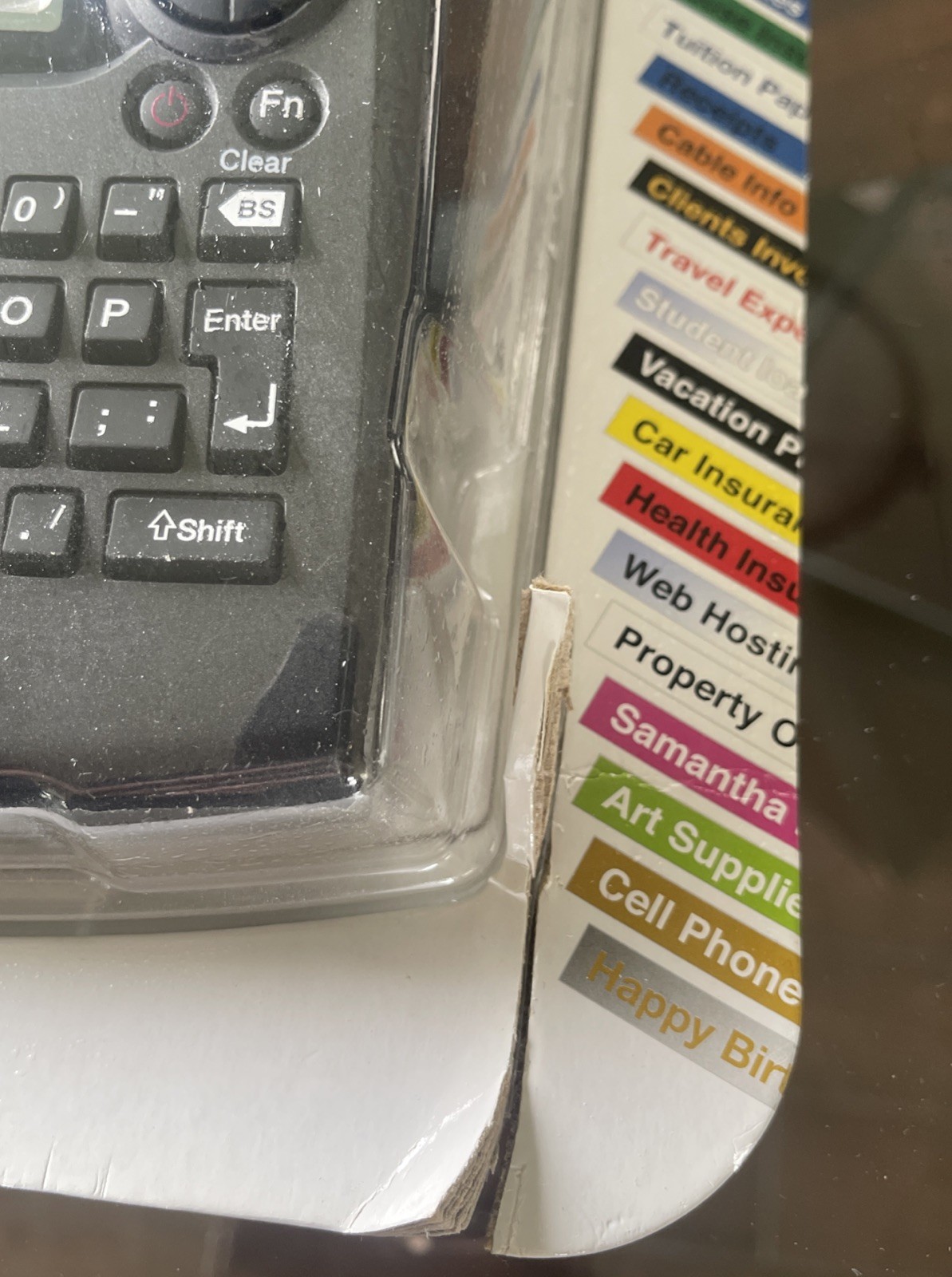 Brother P-Touch PT-1890SC Deluxe Home & Office Labeler