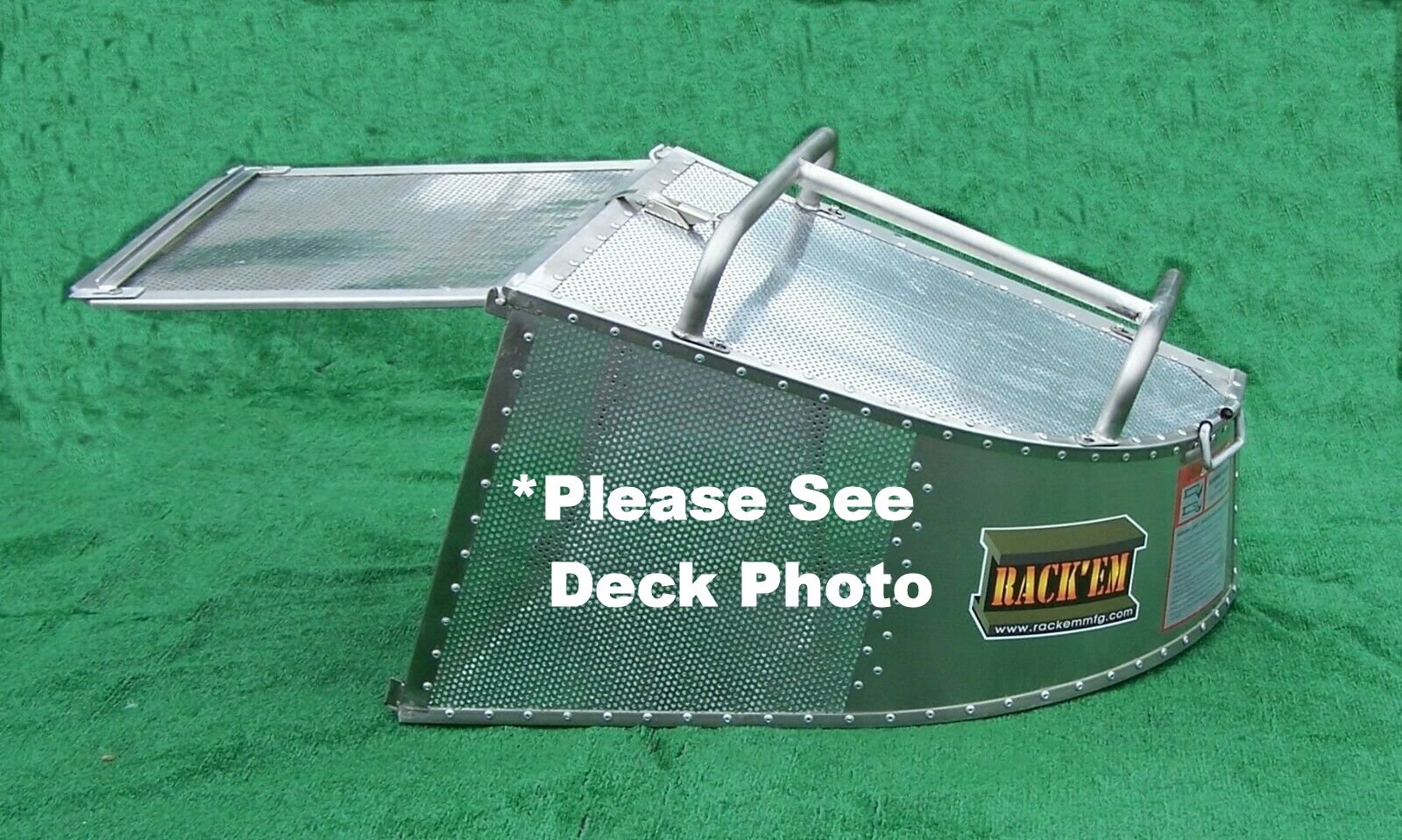 Stainless Steel Grass Catcher Gravely ZT-52-HD Rider 4.4 CF.-RMM-EXS4/UN