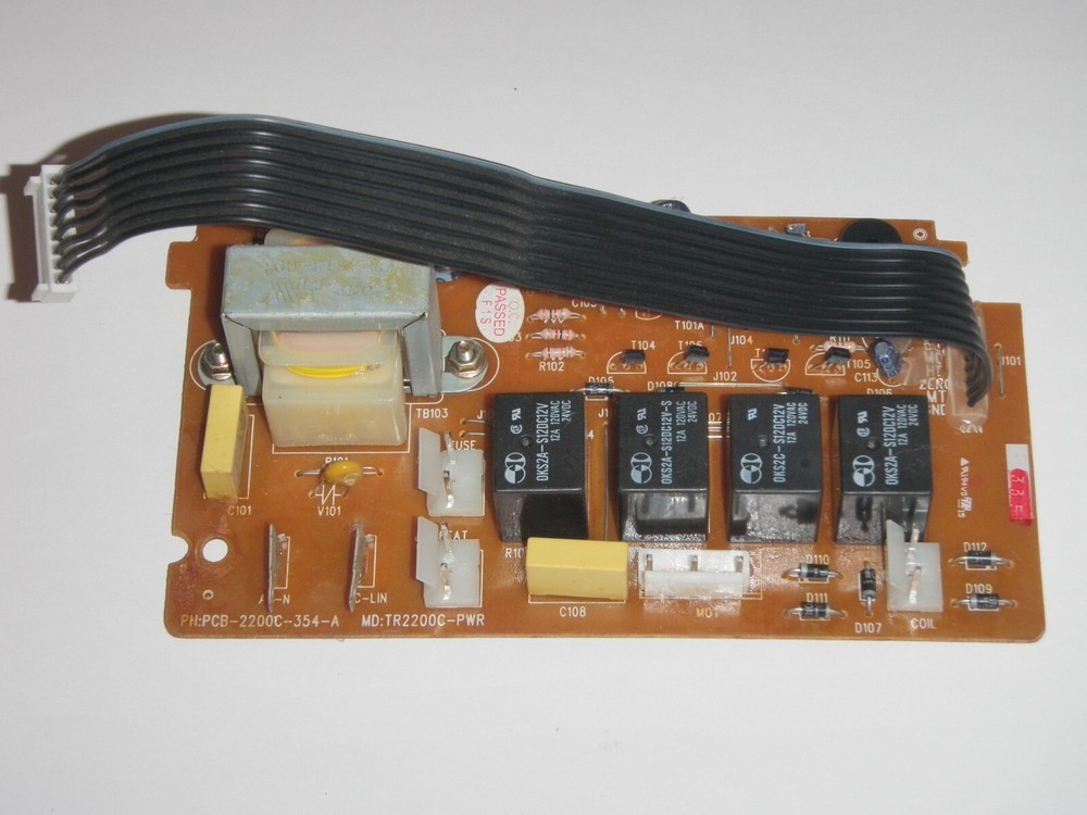 PCB Power Control Board for Breadman Bread Maker Machine TR2200C (4-rivet only)