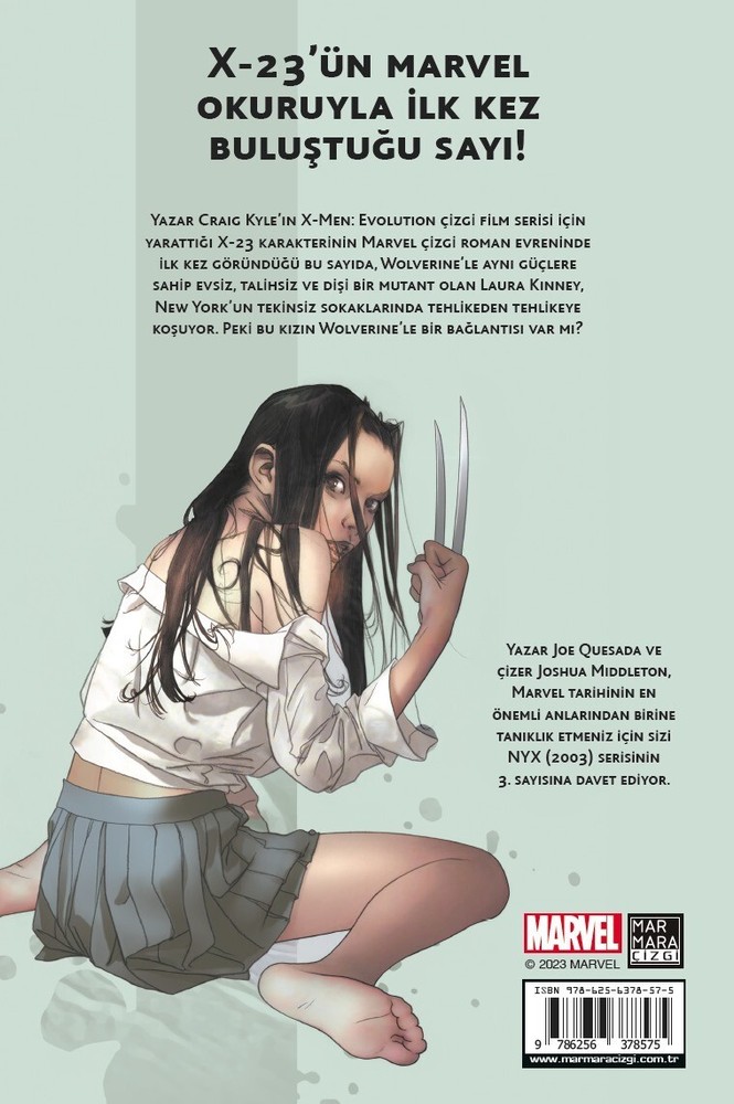 NYX #3 (2003) Turkish International Edition