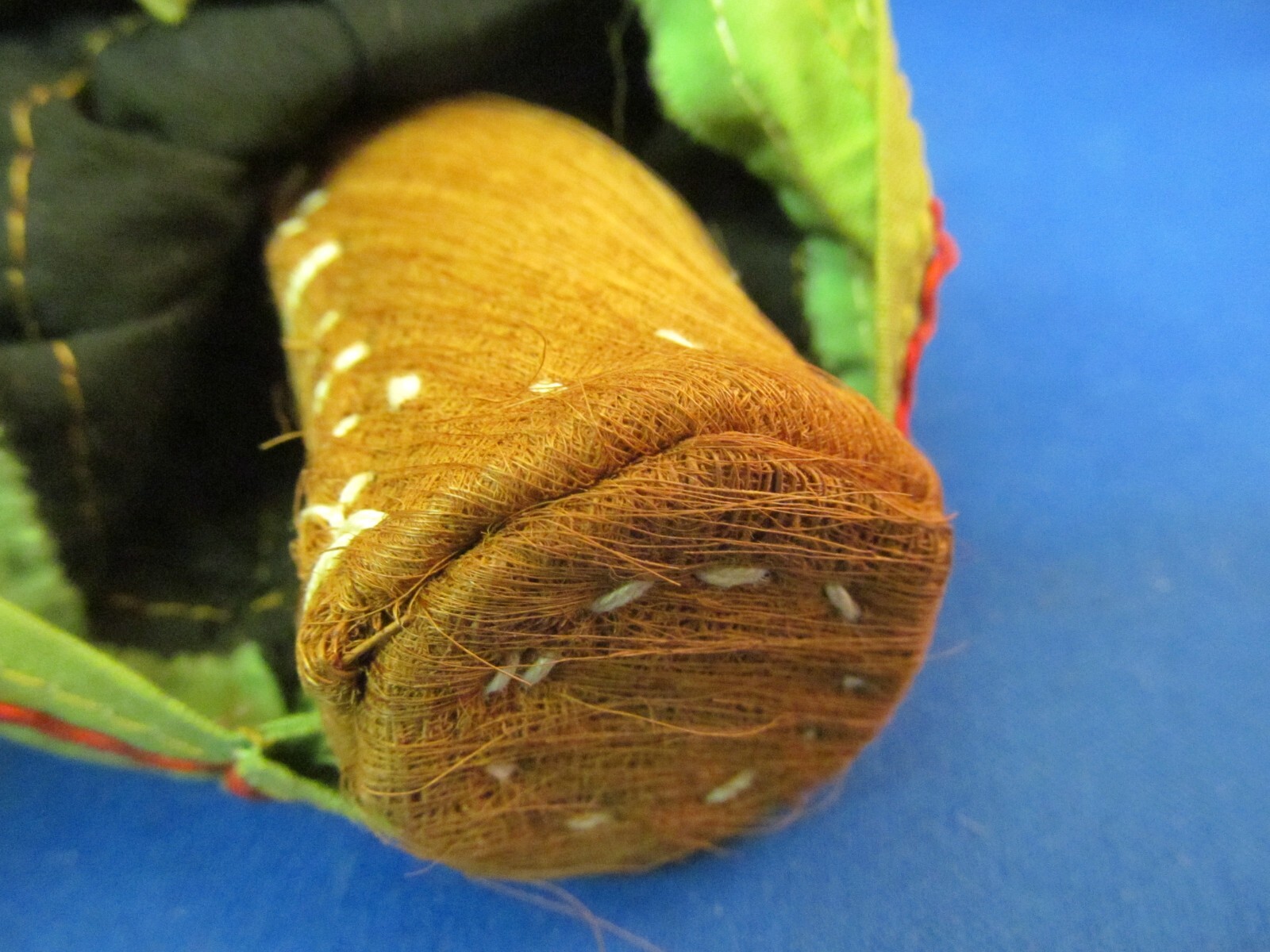 5" WOVEN CLOTH CARIBBEAN WOMAN DOLL WITH BEADS