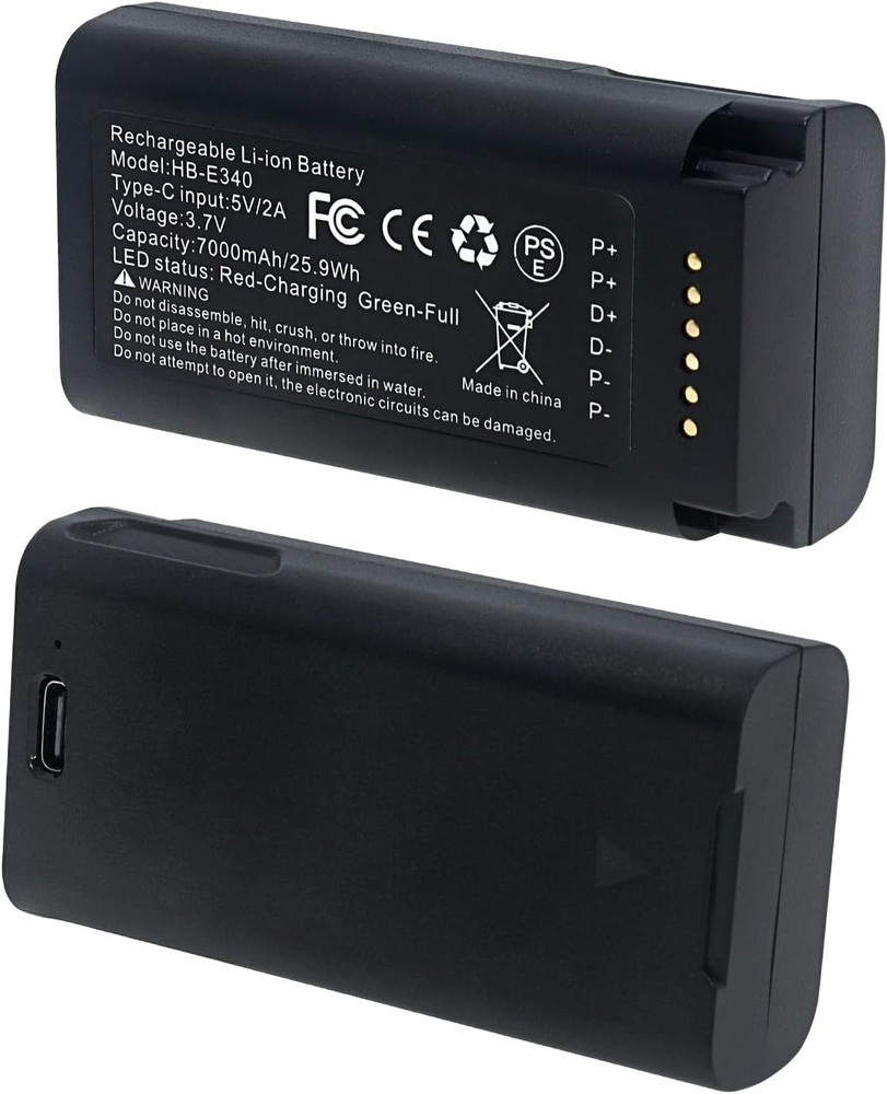 7000mAh HB-E340 Replacement Battery For eufy Security Video Doorbell E340 C31