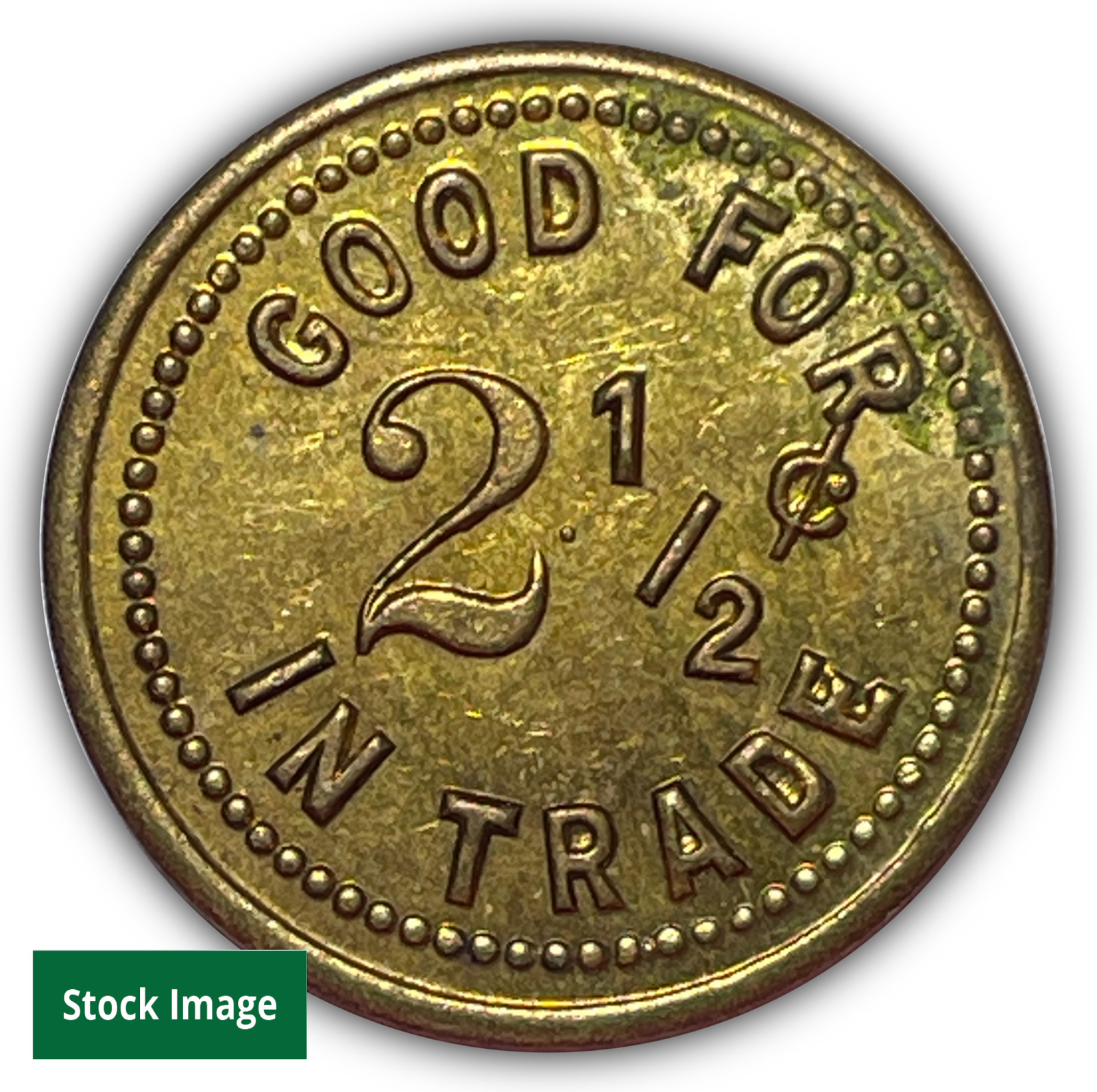 Moose Lodge 1592 Greencastle, IN 2 1/2c Token - Penny Sized UNC Coin #23911