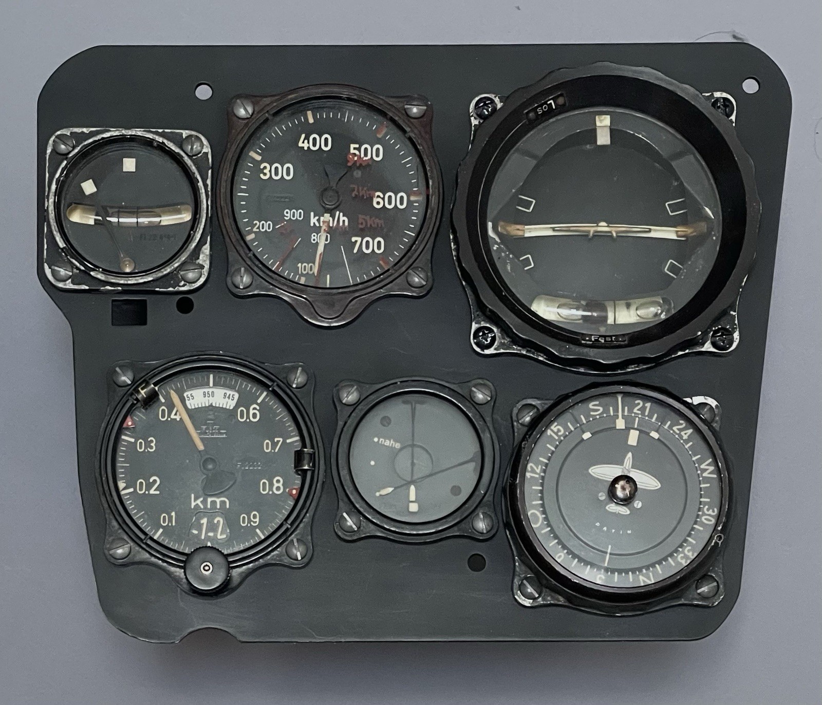 WW II German Aircraft Instrument Elektr. Wendezeiger Fl22414 Artificial Horizon