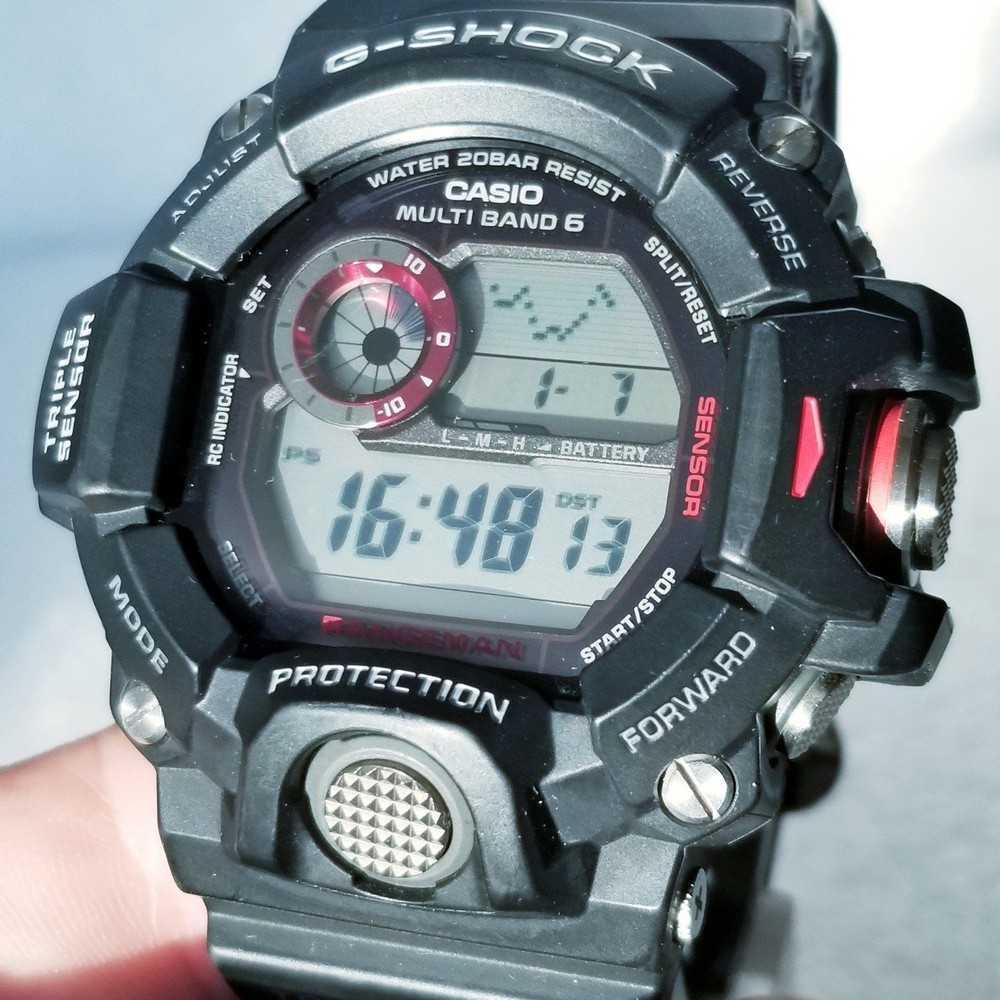 ⌚G-Shock GW9400 Rangeman triple sensor barometer temp compass.