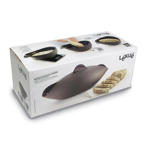 Lekue 0200600M10M017 Silicone Bread Maker, Brown
