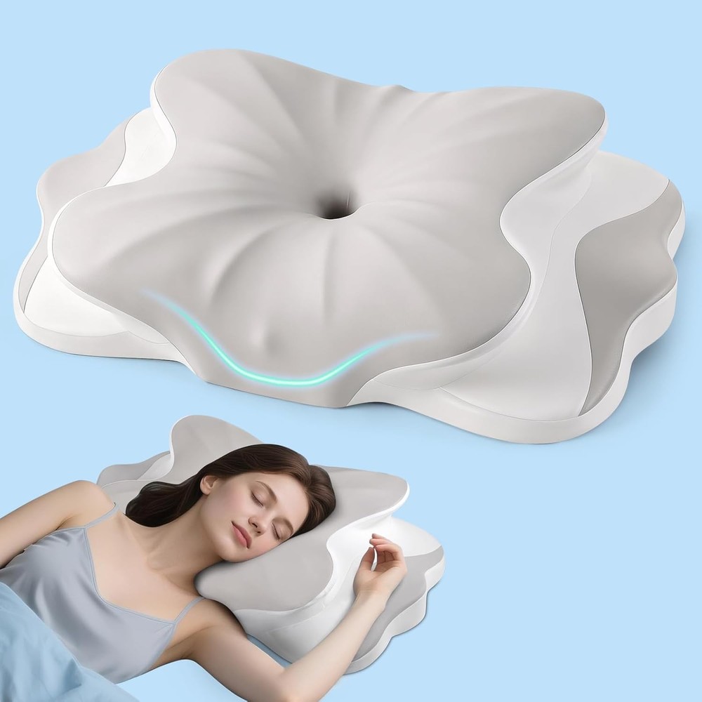 Cervical Ne Pillow - Ne Support Pillows for Sleeping, Contour Memory