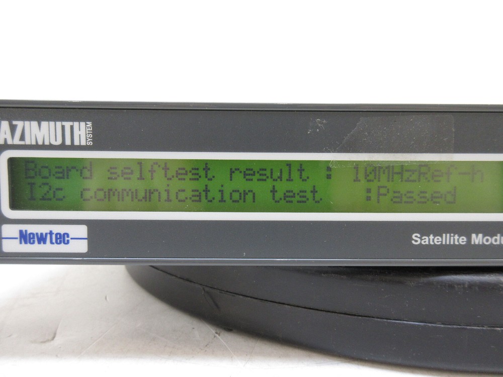 Newtec Azimuth DVB-S2 Broadcast Satellite Modulator Type: NTC/2277/xF