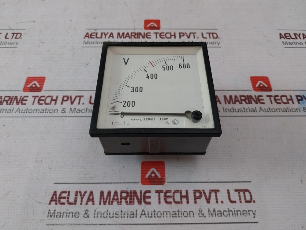 SACI 0-600V Analog Voltmeter