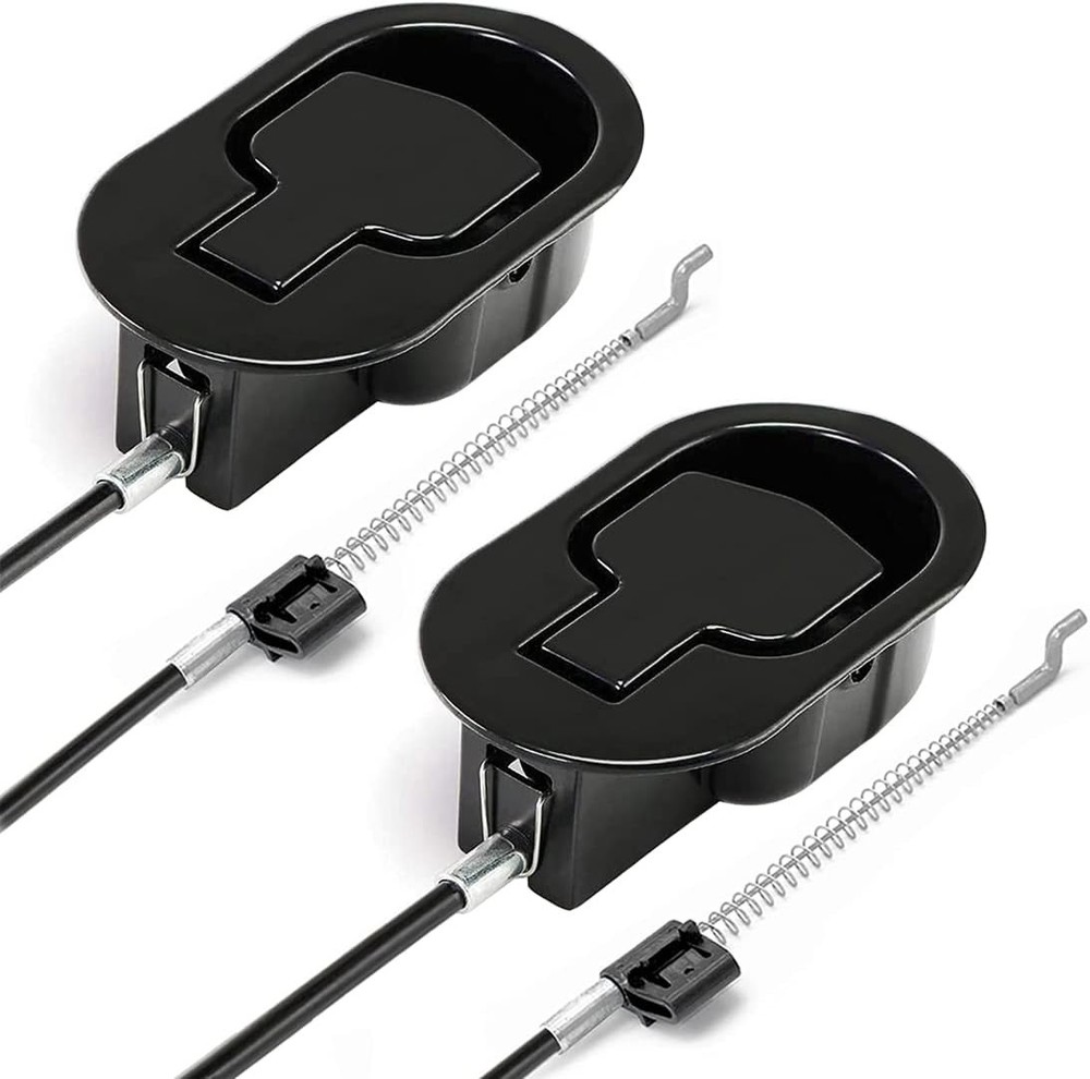 2Pcs Universal Metal Recliner Handle Replacement & Cable, Easy Install Kit