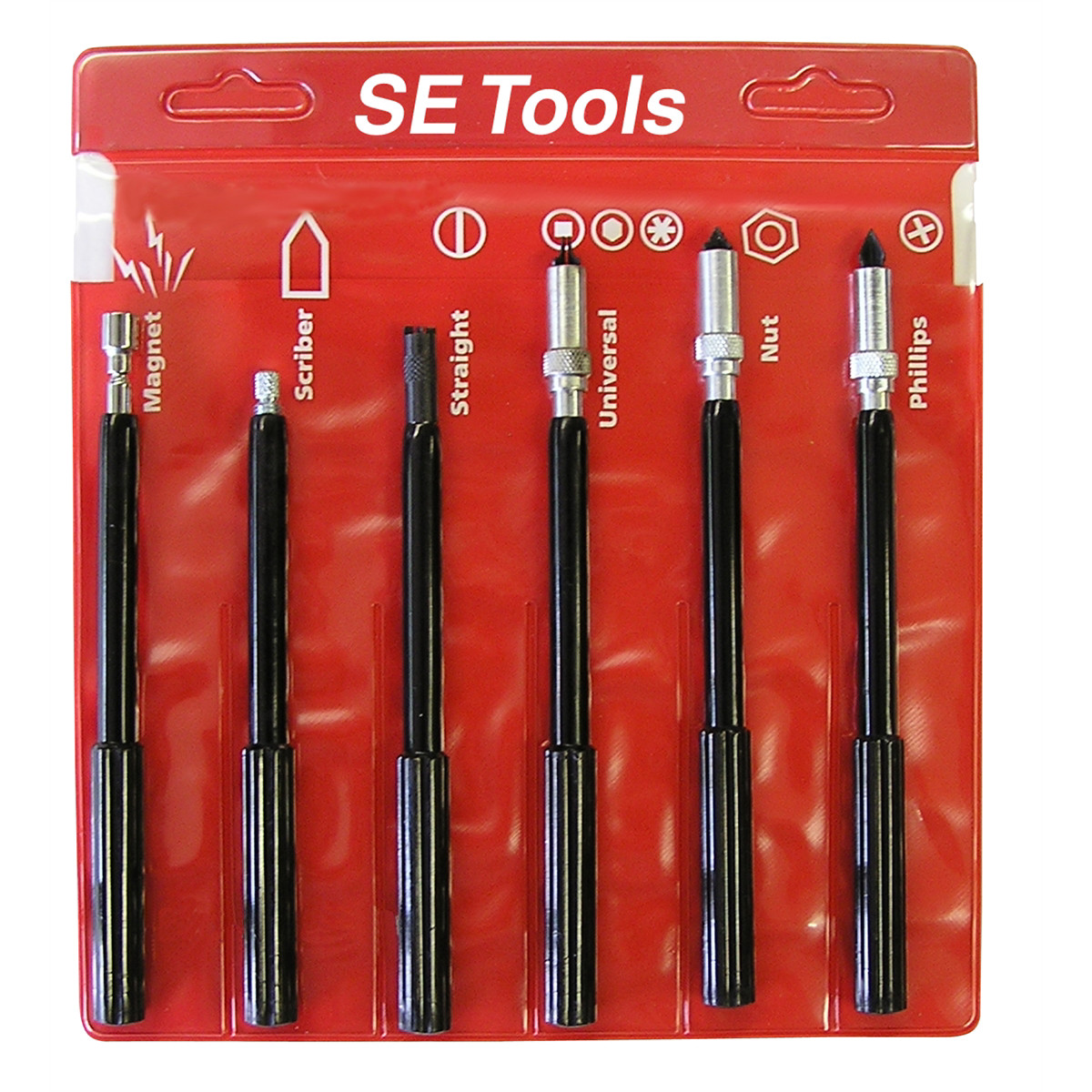 S.E. Tools NH6K90 Non-Conductive Nylon Handle Screw Starter Kit