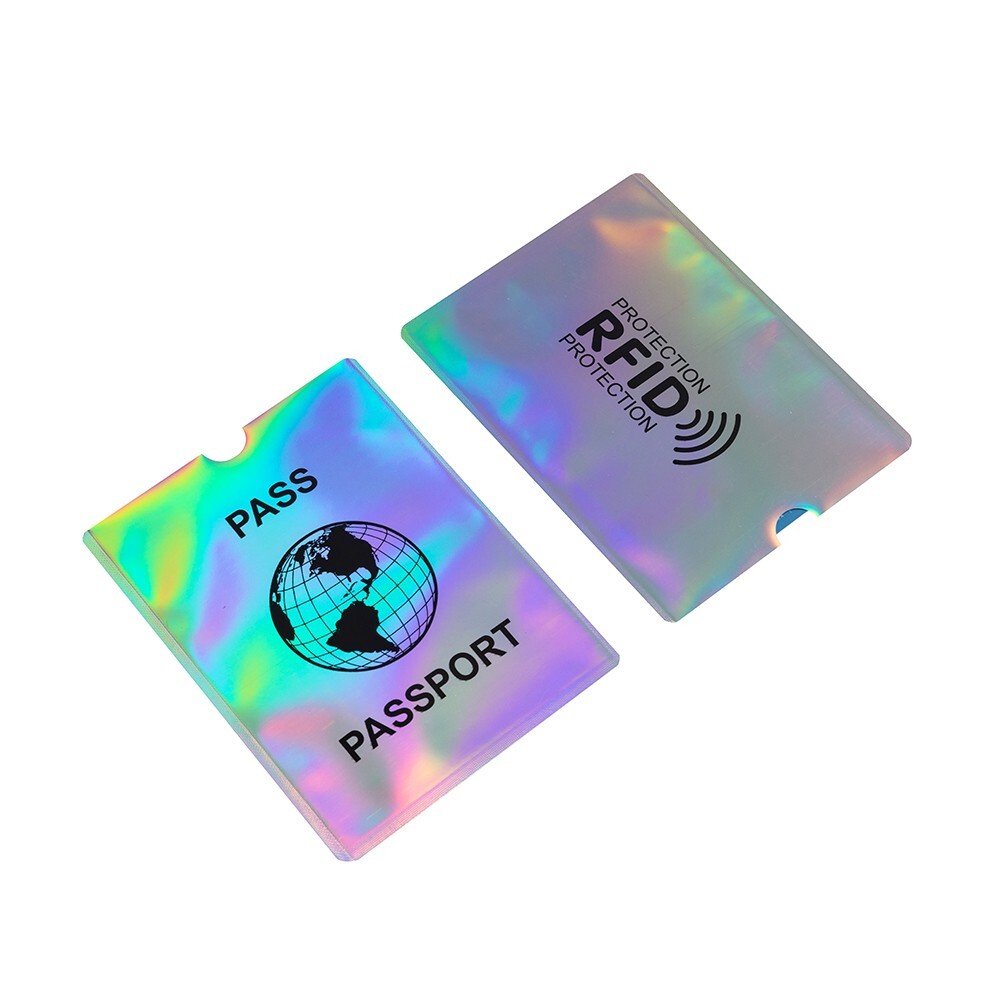 RFID Sleeve Debit/Credit Card Passport Protector Colored Blocking Holder