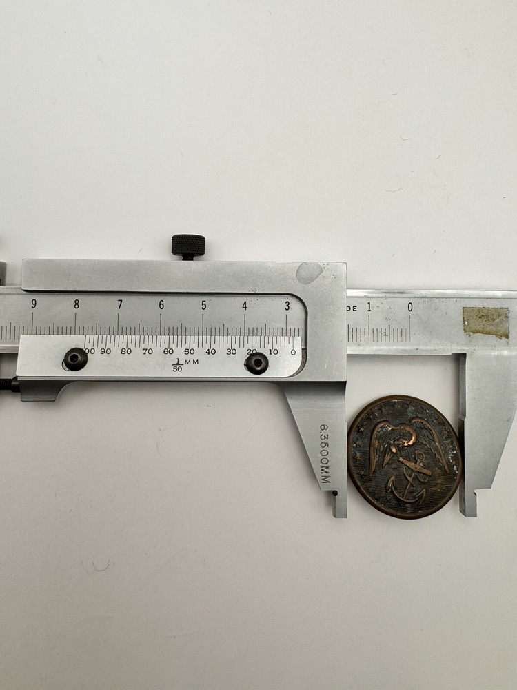 NS Meyer New York Service Button USMC Marine Corps Jacket