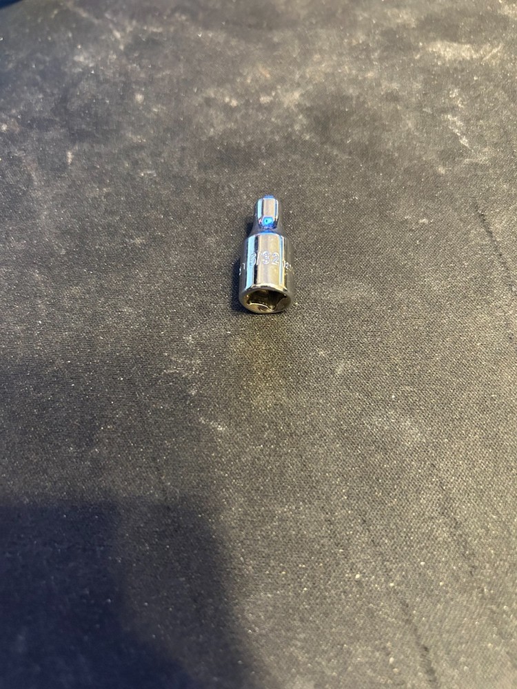 Craftsman 5/32 1/4" Drive 6 Point Standard Socket