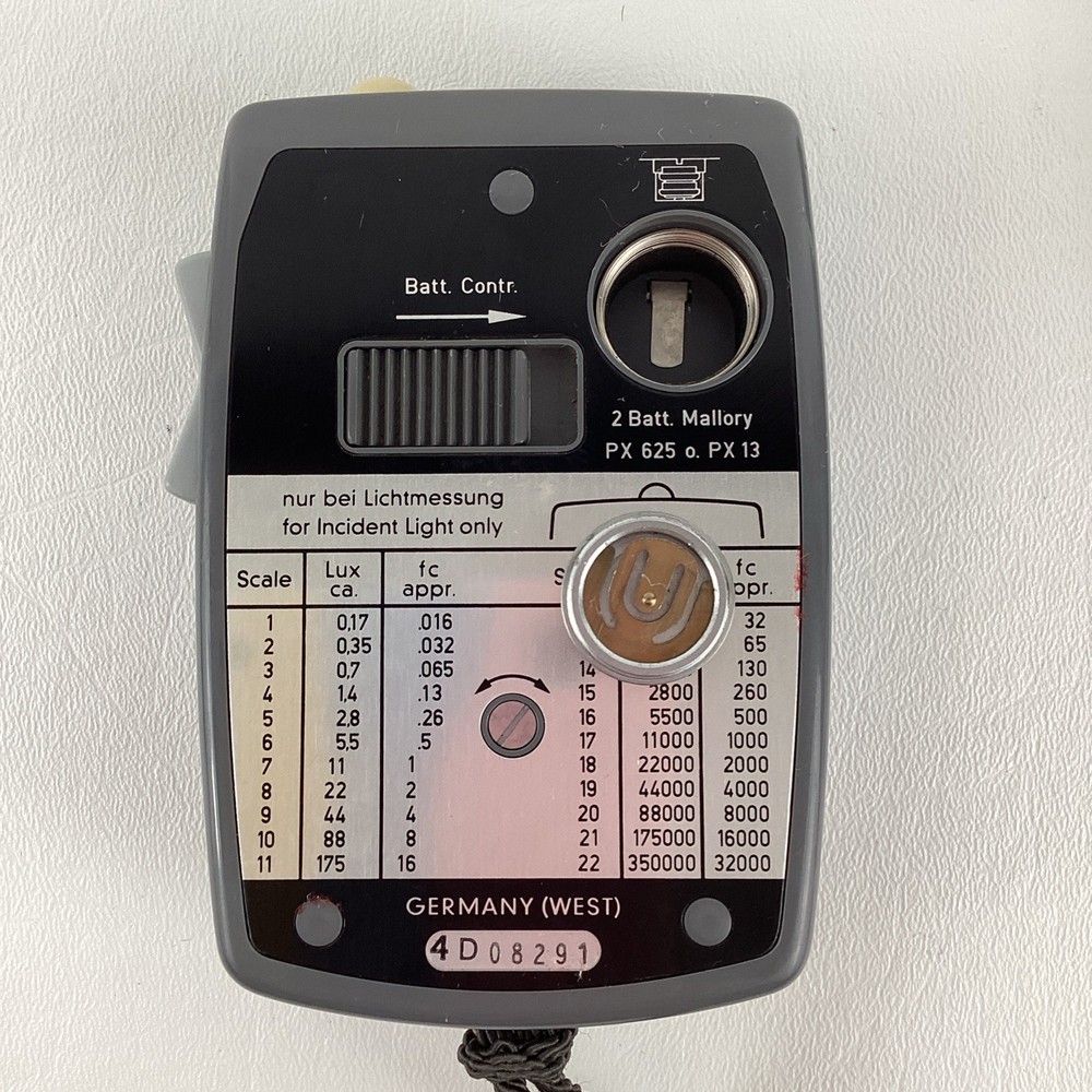 Vintage Gossen Luna-pro System Exposure Meter Case Light Meter Camera Accessory