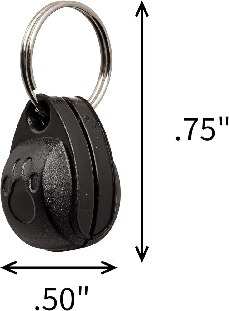 Weatherproof Electromagnetic Cat Door - 4-Way Lock for Security & Convenience