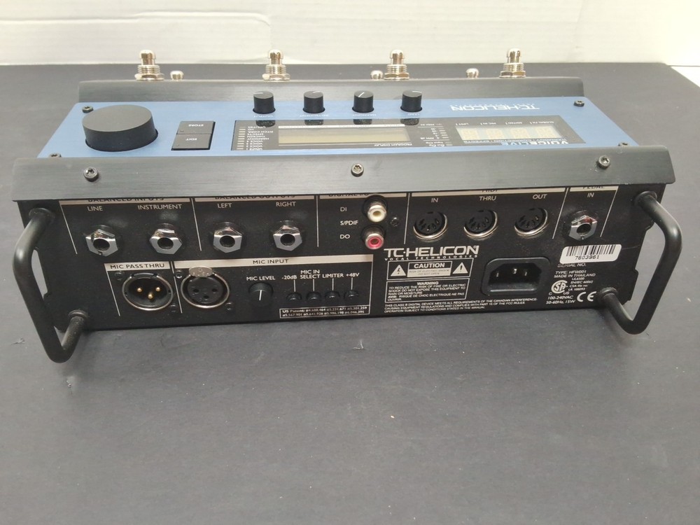 TC Helicon VoiceLive Vocal Processor HFW001 -USED