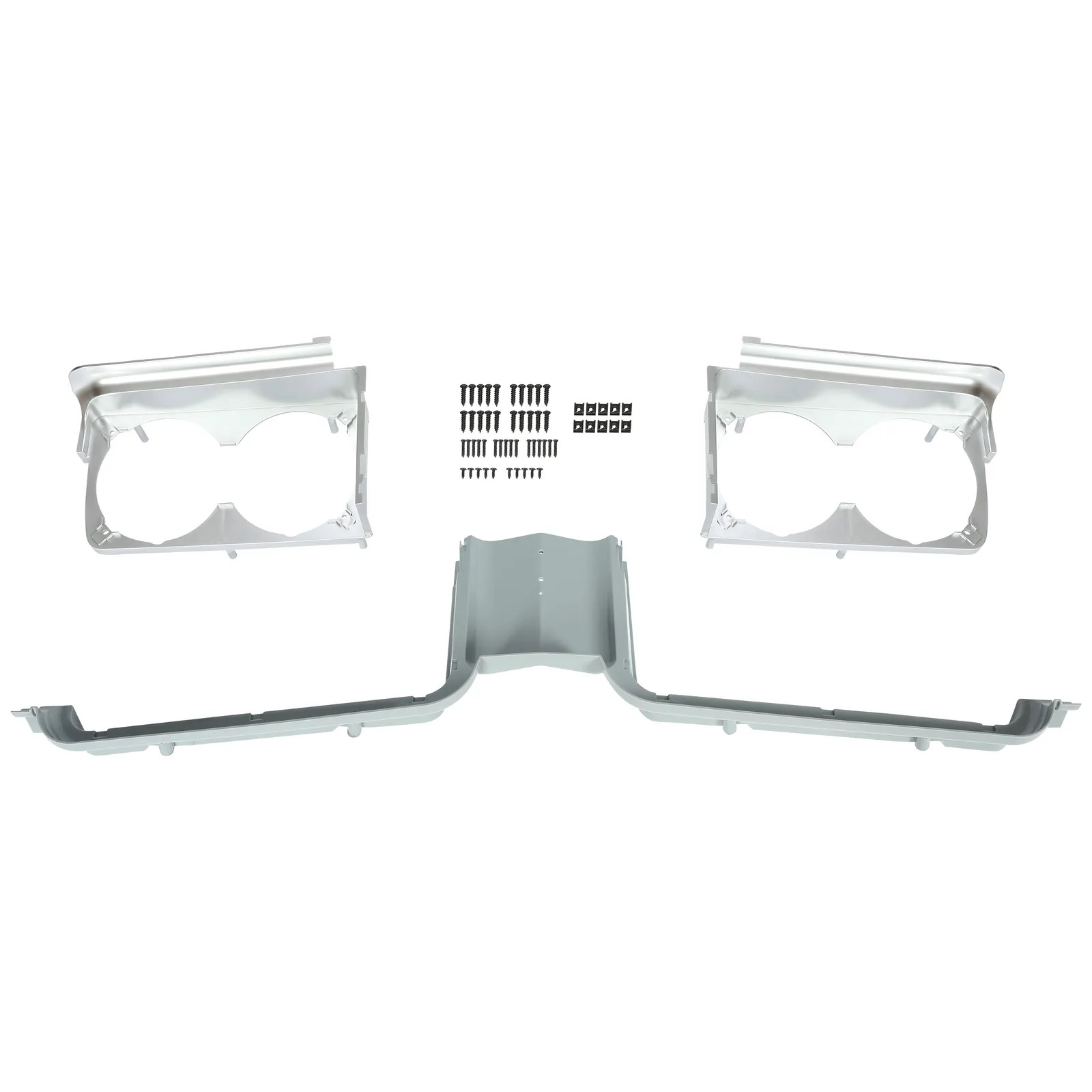 For 71 72 Oldsmobile Cutlass Headlight Bezel Housing Grille Center Stone Shield