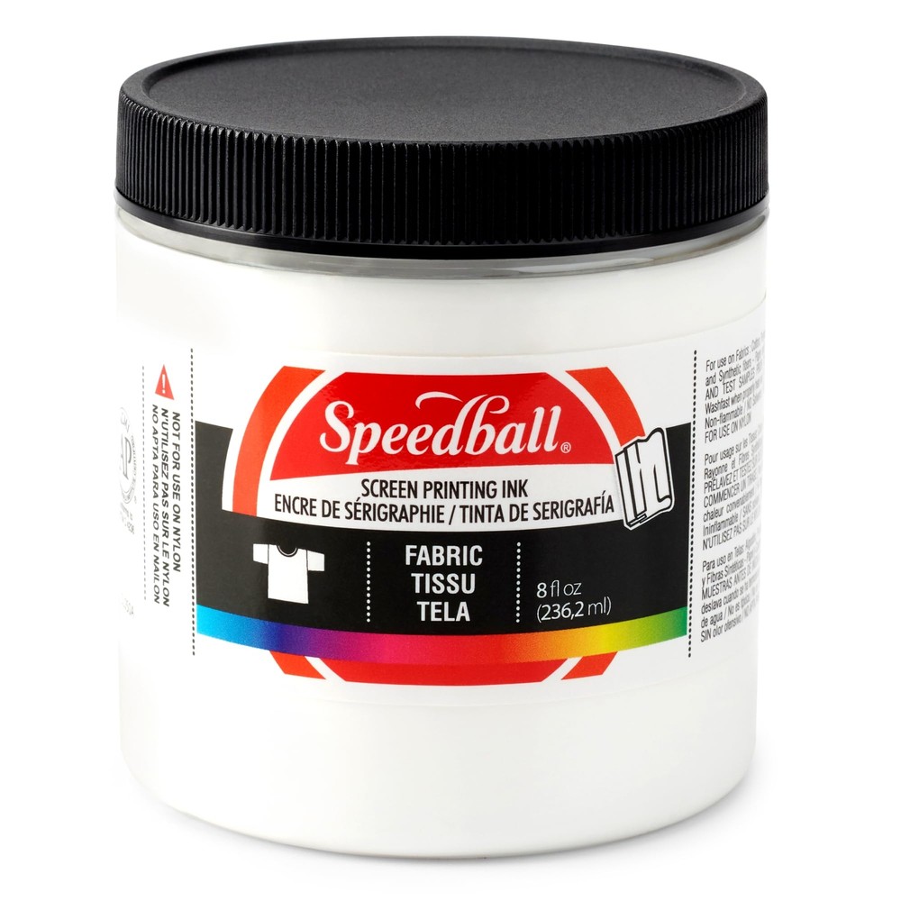 4563 Fabric Screen Printing Ink 8 Fl oz. White
