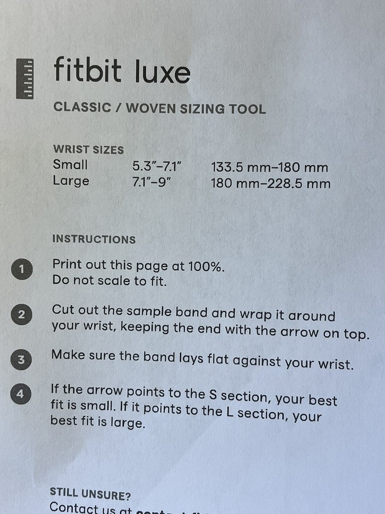 Fitbit Luxe Band Pink