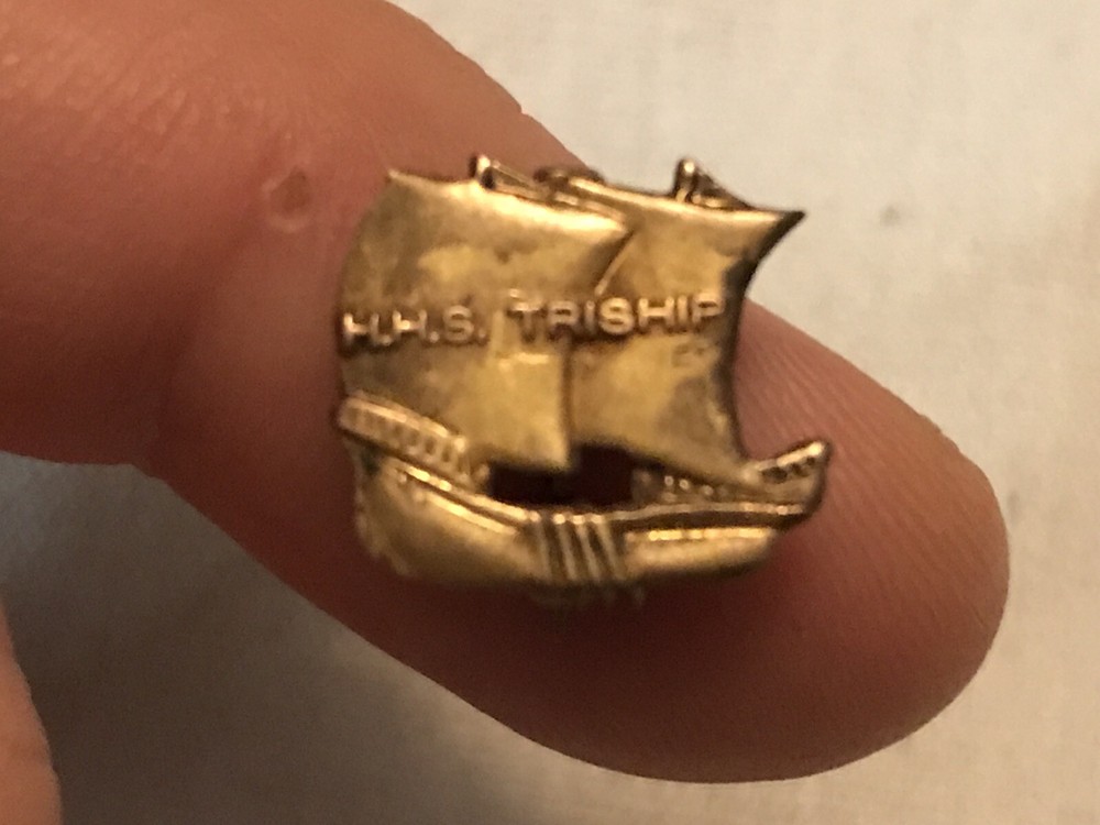 H. H. S. TRISHIP Vintage Pin