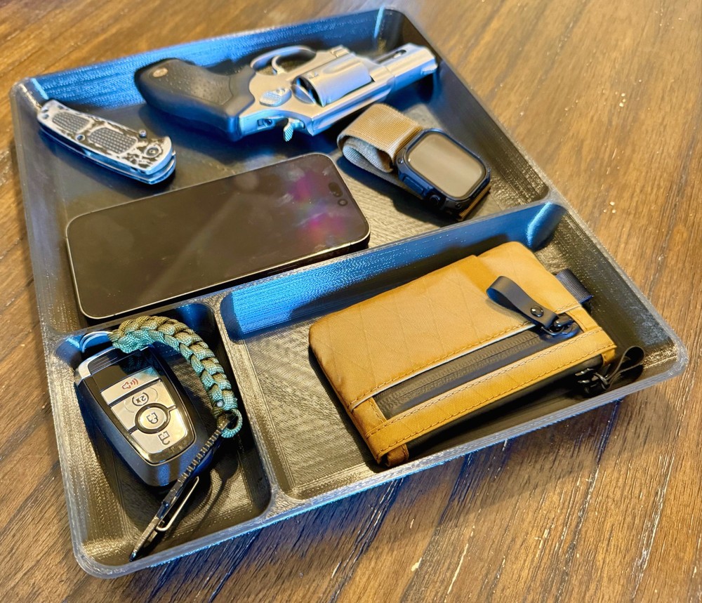 EDC Dump Tray Made in USA 3D Printed