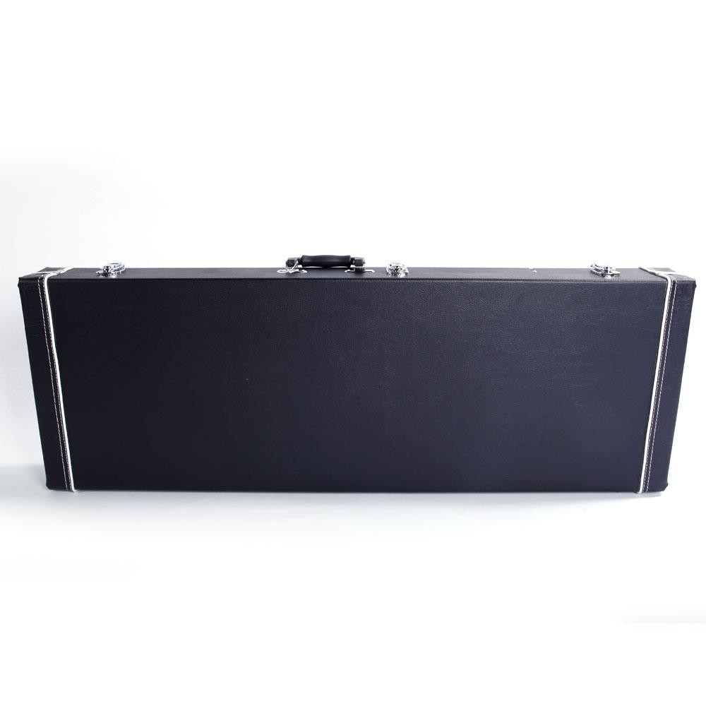 Electric Guitar Square Hard-Shell Case Lockable With Full Neck Support
