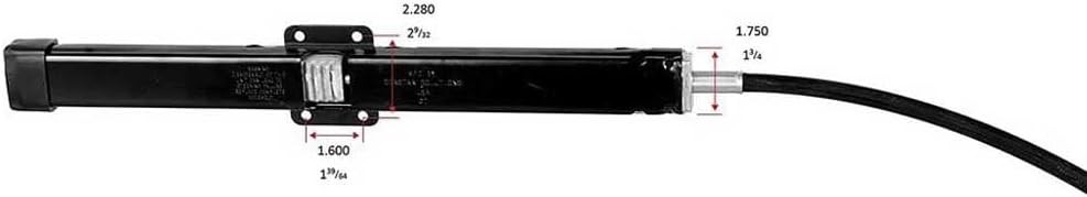 Seastar 17" Backmount Rack Single Cable